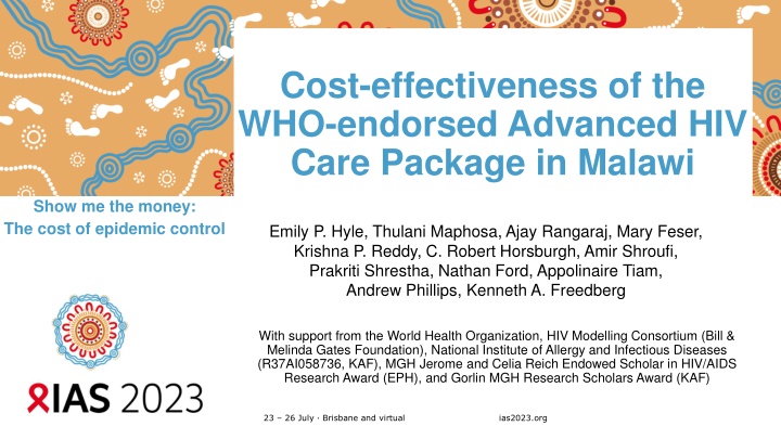 Cost-effectiveness of WHO-endorsed Advanced HIV Care Package in Malawi