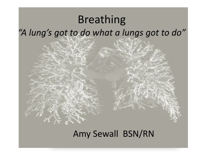 Breathing, Anxiety, and Stress Management