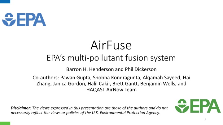 Enhancing Air Quality Monitoring Through Multi-Pollutant Fusion System