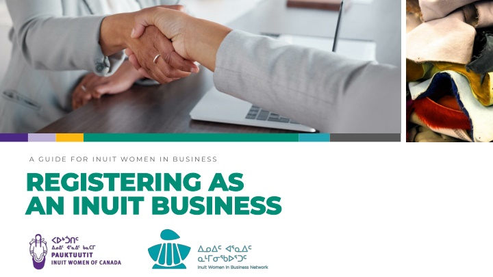 Guide for Inuit Women in Business Registration