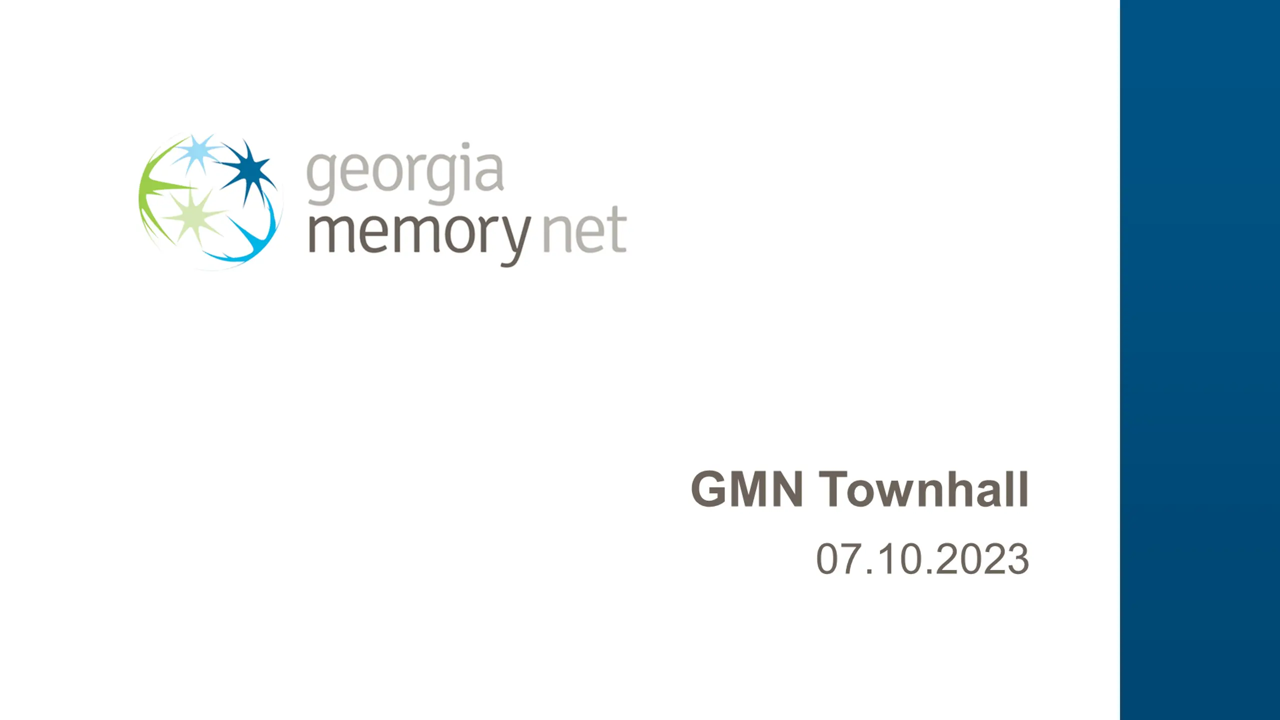GMN Townhall