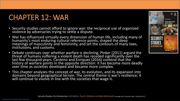 Evolution of Warfare and Its Impact on Society