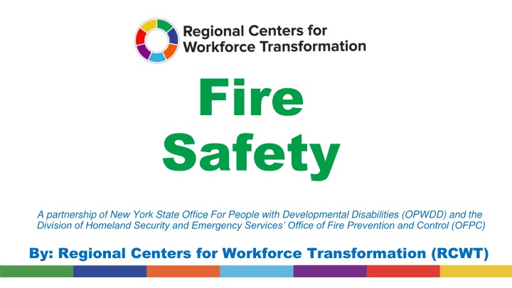 Fire Safety Training for Developmental Disabilities Support Professionals