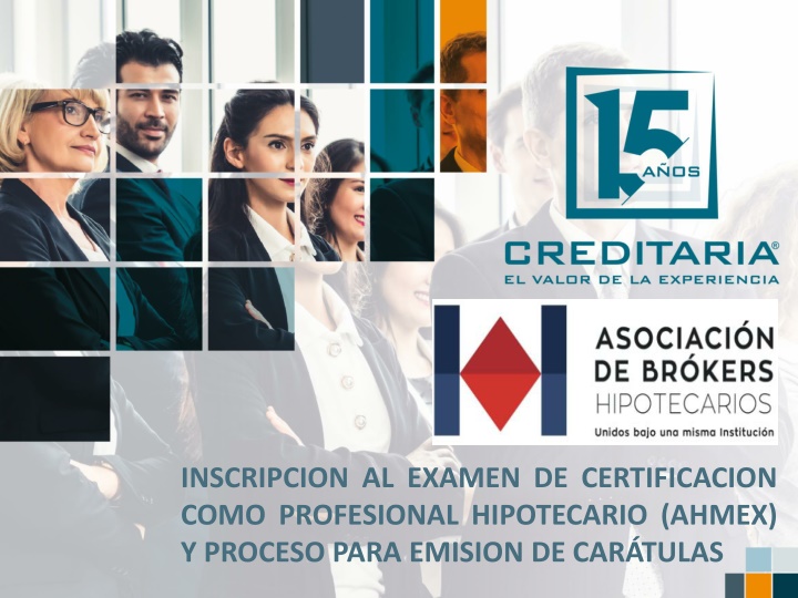 Certification Exam Registration Process for Professional Mortgage Brokers