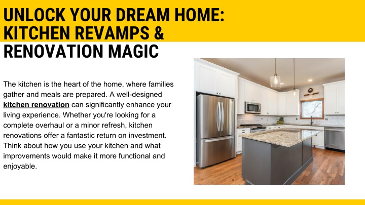 unlock your dream home kitchen revamps renovation n.w