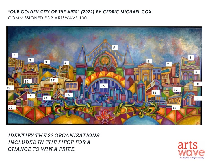 Our Golden City of the Arts (2022) by Cedric Michael Cox - Building Identification Challenge