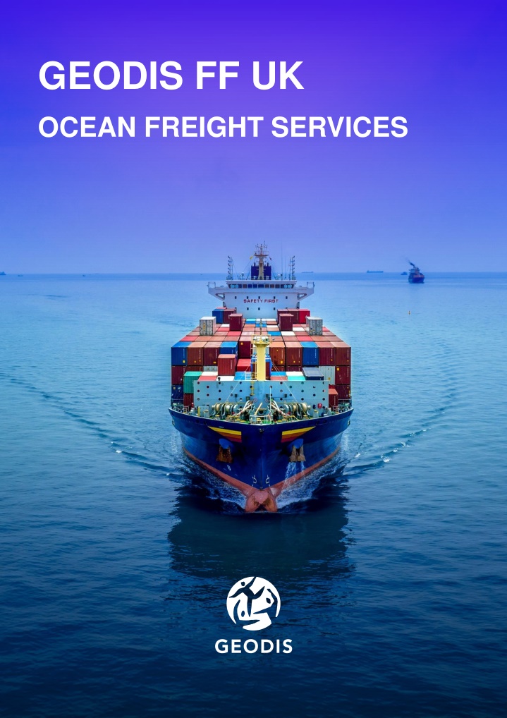 GEODIS Ocean Freight Services - Comprehensive Solutions for Sustainable Shipping