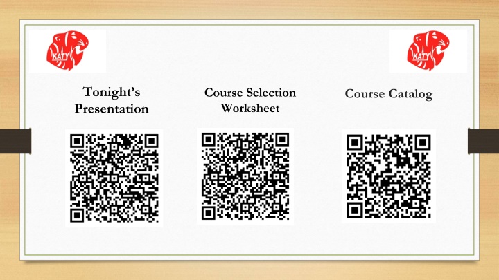 High School Program and Course Selection Information