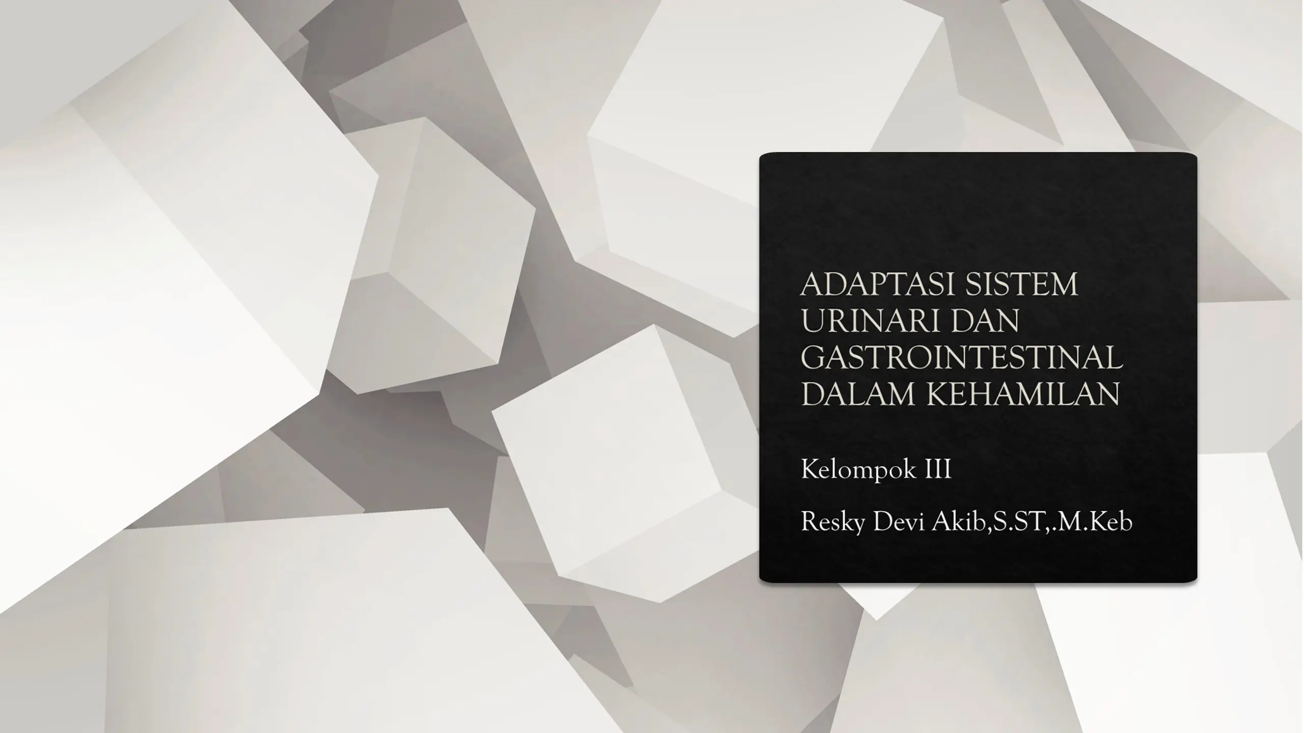 Adaptasi Fisiologi Sistem Urinari dan Gastrointestinal pada Kehamilan