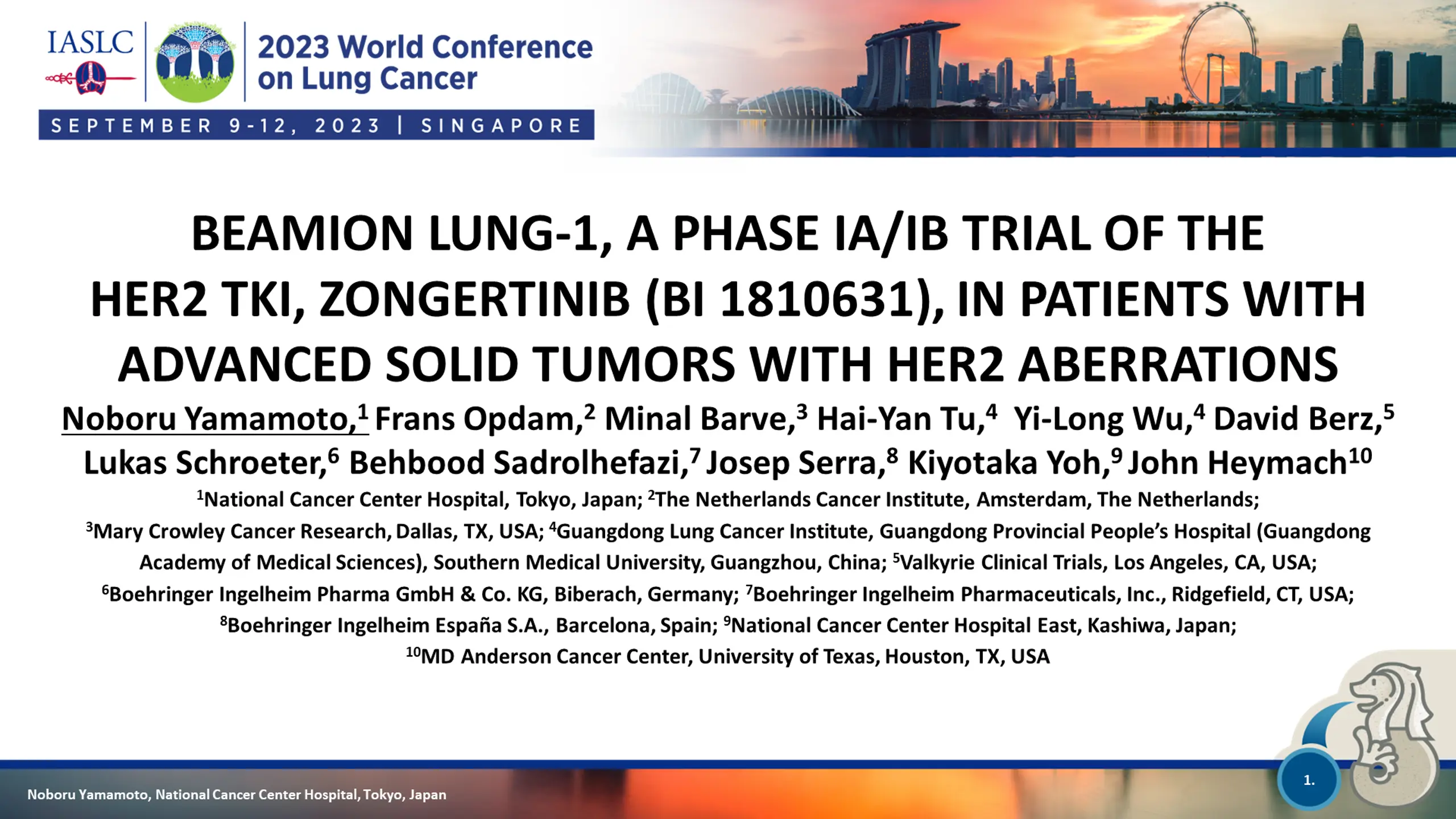 Zongertinib Trial in HER2 Aberrant Tumors