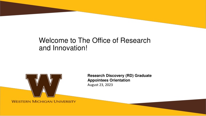 Office of Research and Innovation Overview
