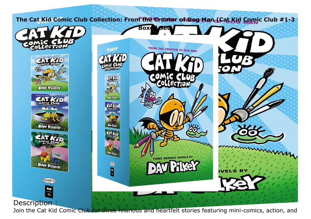 the cat kid comic club collection from l.w