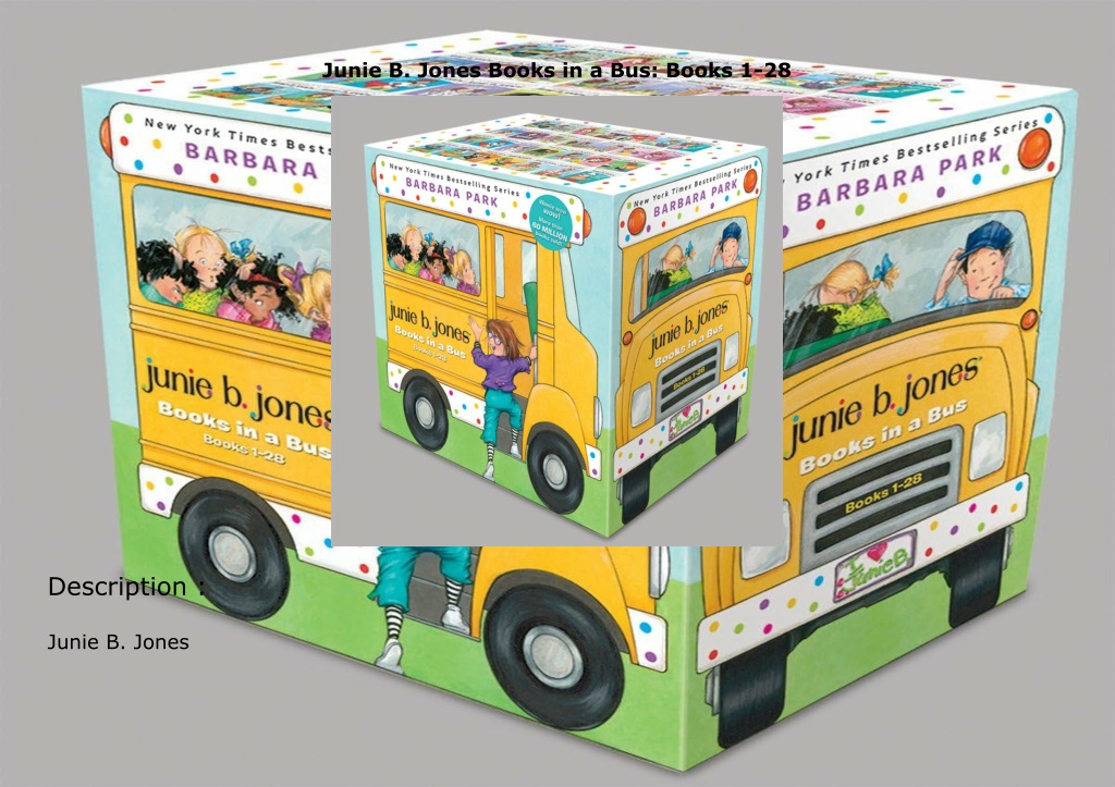 junie b jones books in a bus books 1 28 l.w