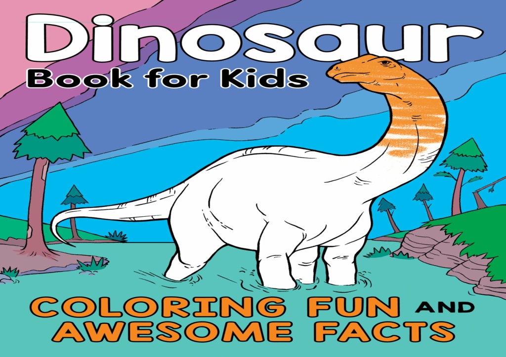 pdf dinosaur book for kids coloring l.w