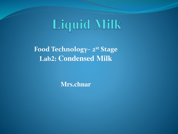 Condensed Milk: A Comprehensive Overview
