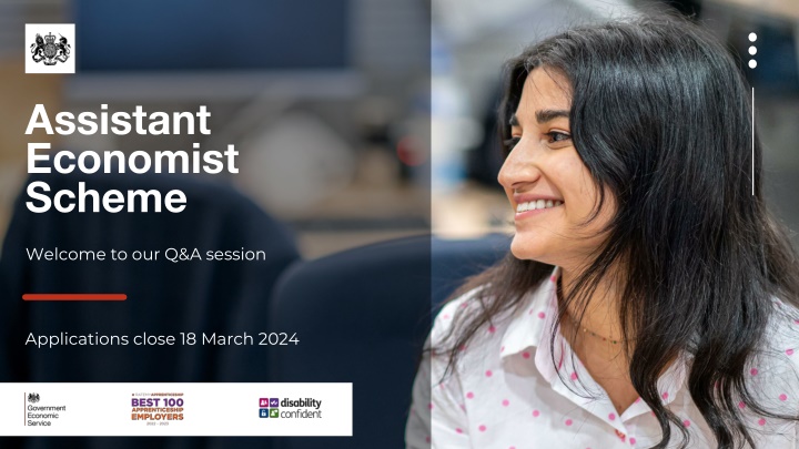 Government Economic Service: Assistant Economist Scheme Overview