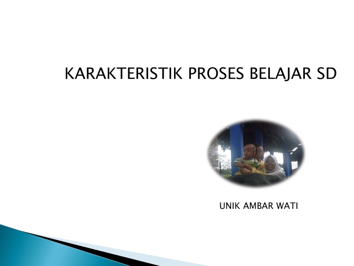 Characteristics of Elementary School Learning Process and Theories