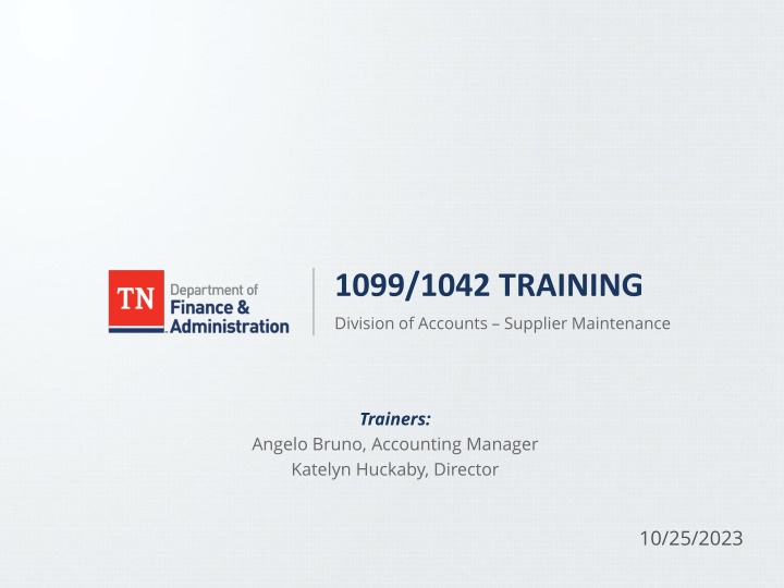 IRS Reporting Requirements for Supplier Payments
