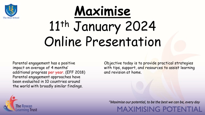 Maximize Your Potential with Effective Parental Engagement Strategies