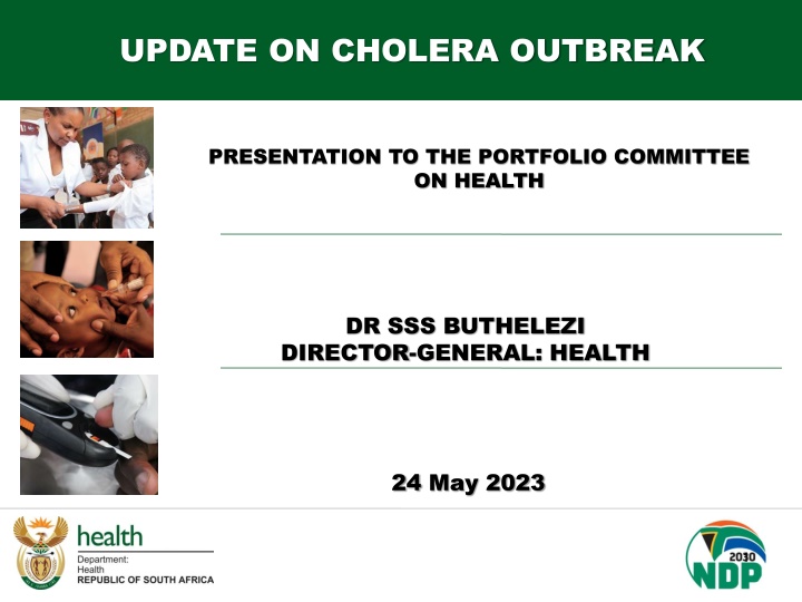 Update on Cholera Outbreak in Gauteng and Free State Provinces - May 24, 2023