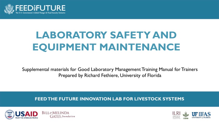 Effective Laboratory Management: Safety, Equipment Maintenance, and Inventory Control