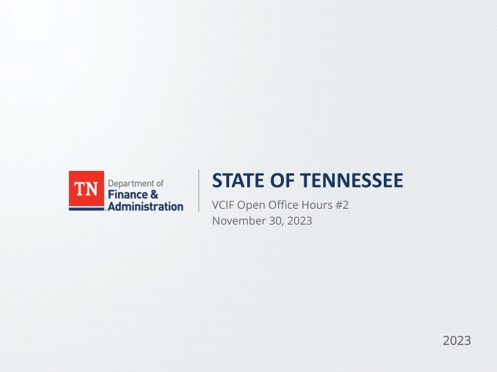 Tennessee Department of Transportation ALPR Camera License Program Information