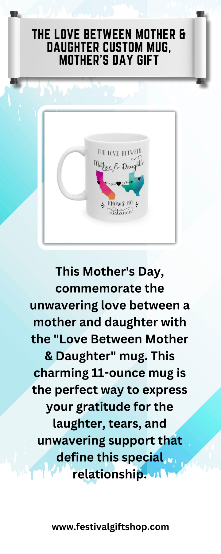 the love between mother daughter custom n.w