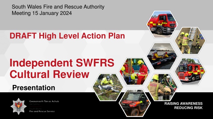 South Wales Fire and Rescue Cultural Review Action Plan