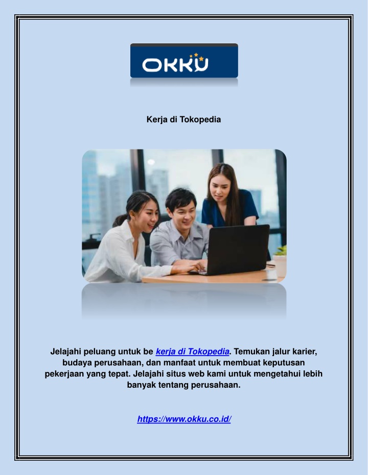kerja di tokopedia n.w
