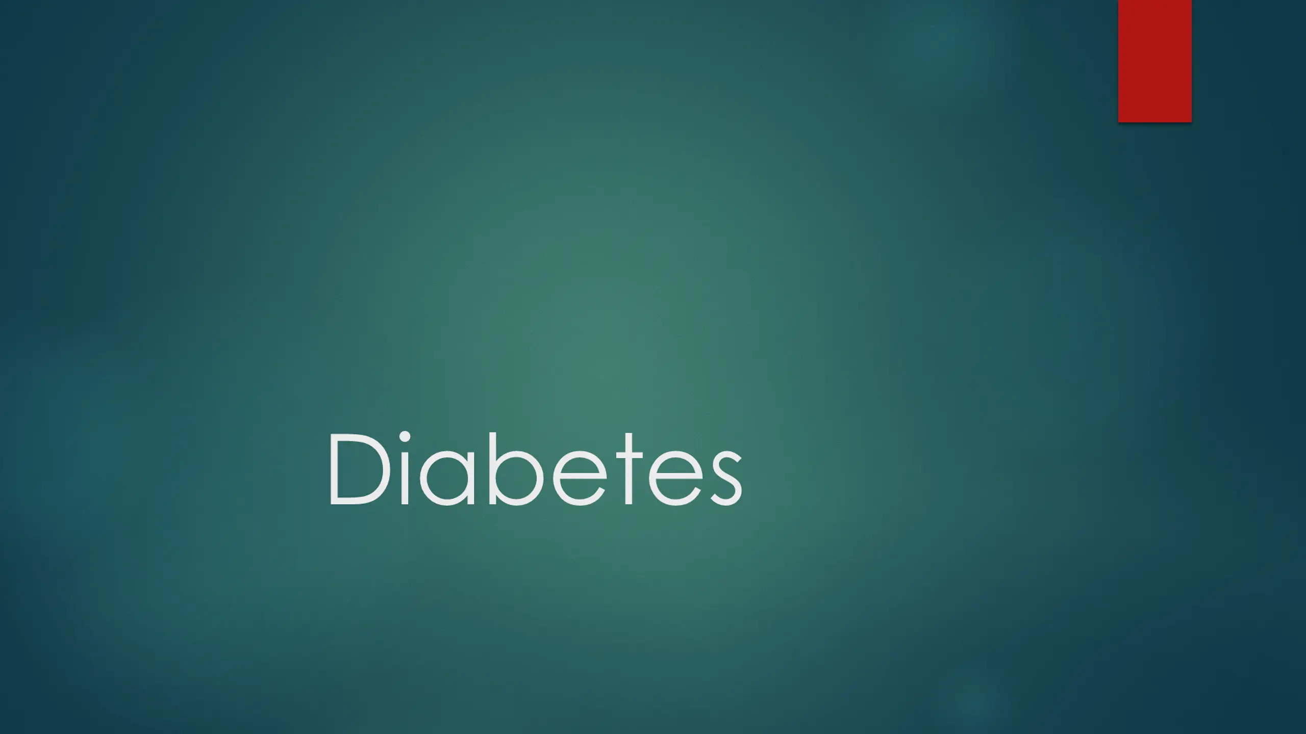 Diabetes