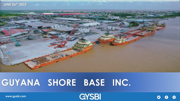 Complete Overview of GYSBI Shore Base Inc. Services and Facilities