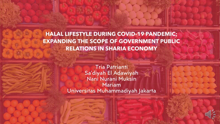 Enhancing Halal Lifestyle Awareness and Government Relations in Indonesia