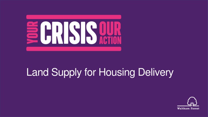Local Plan for Housing Delivery Strategy in Borough