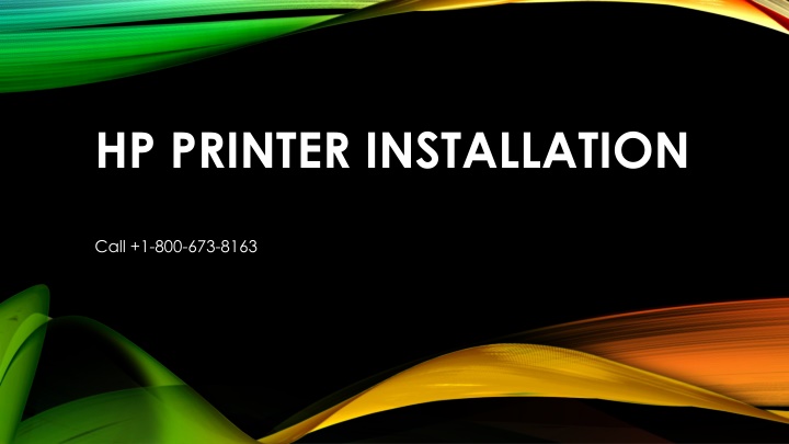HP Printer Installation