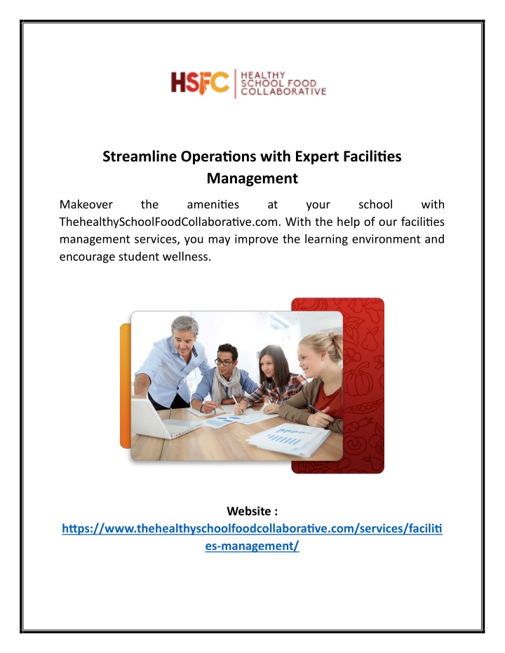 streamline operations with expert facilities n.w