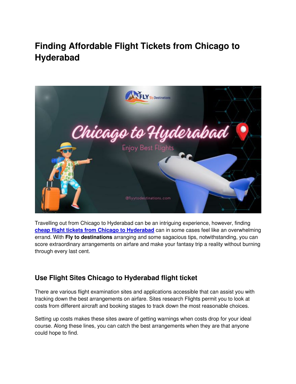 finding affordable flight tickets from chicago l.w