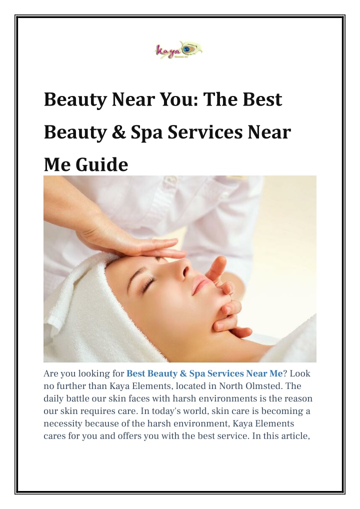 beauty near you the best beauty spa services near n.w