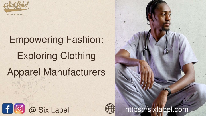 Empowering Fashion Exploring Clothing Apparel Manufacturers