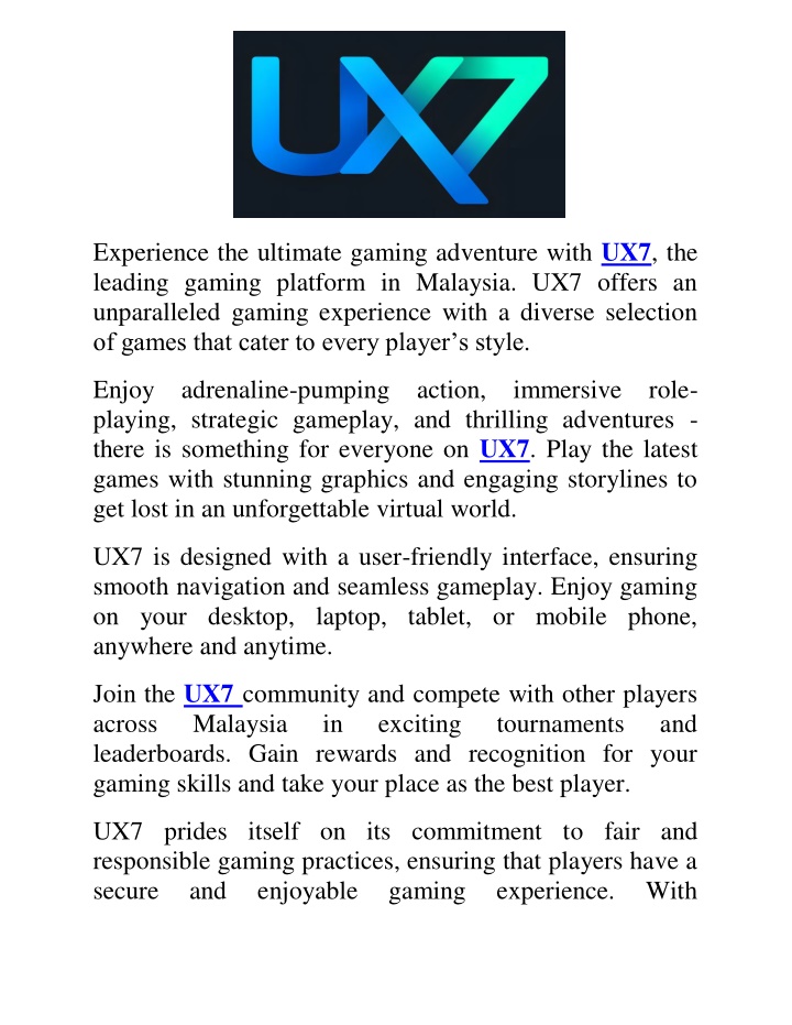 experience the ultimate gaming adventure with n.w