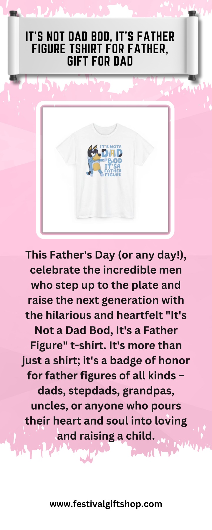 it s not dad bod it s father figure tshirt n.w