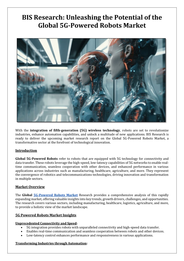bis research unleashing the potential n.w