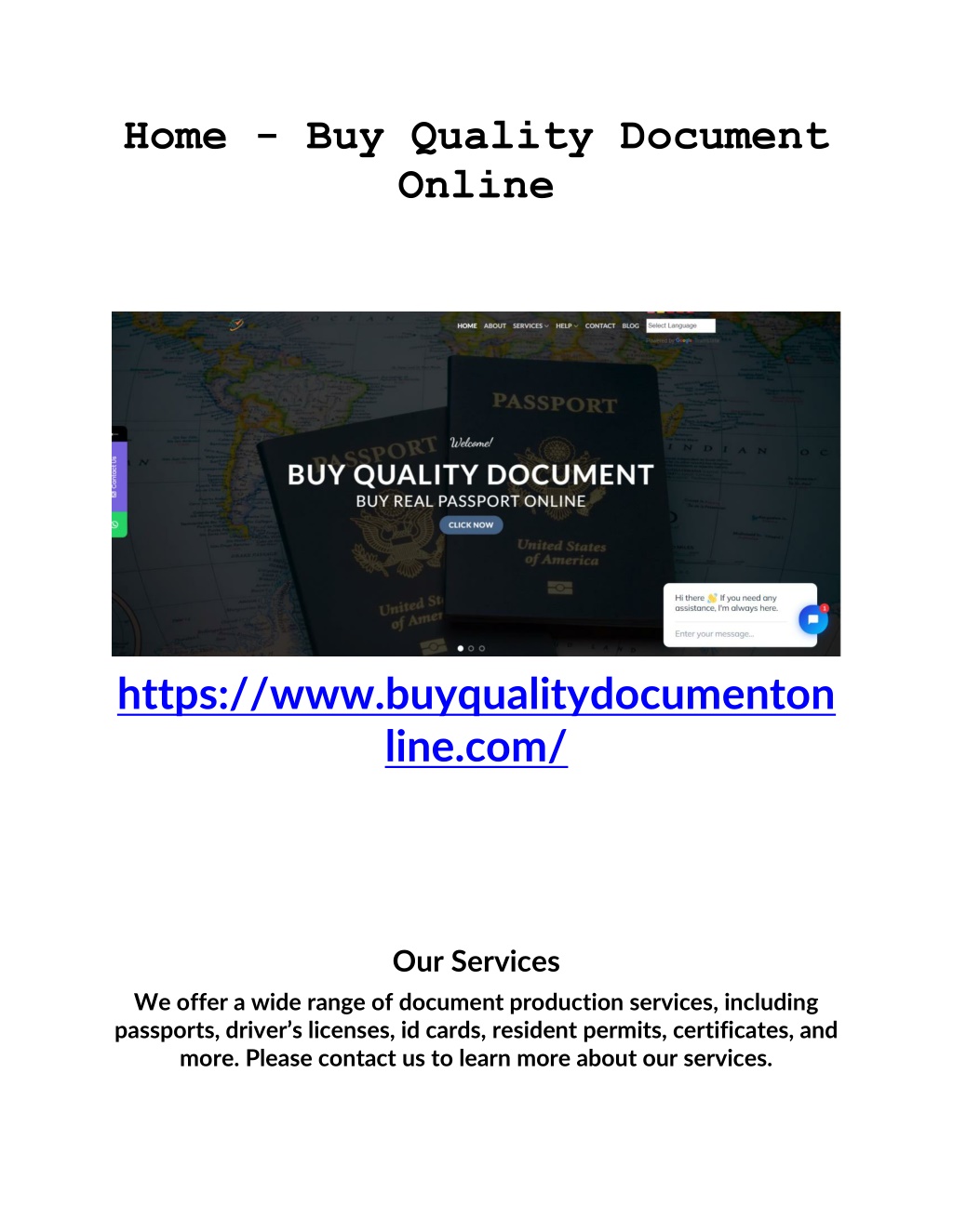 home buy quality document online l.w