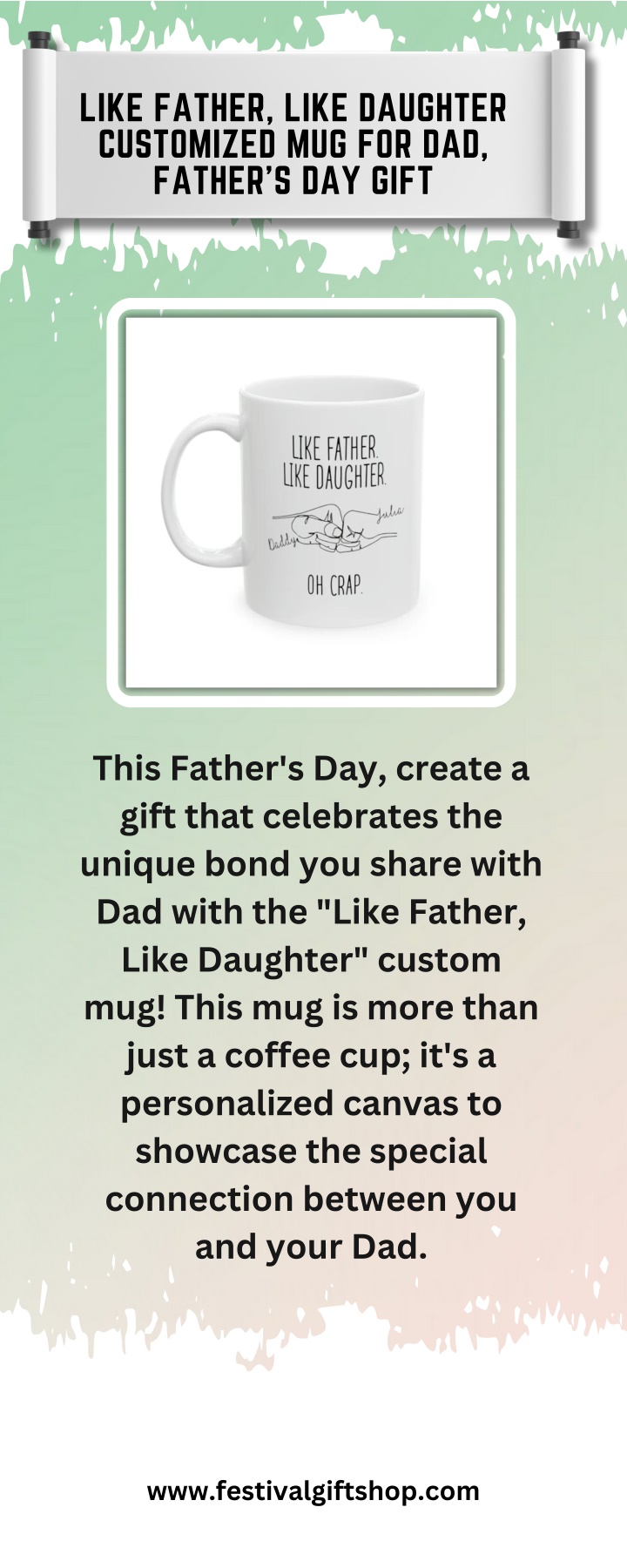 like father like daughter customized n.w
