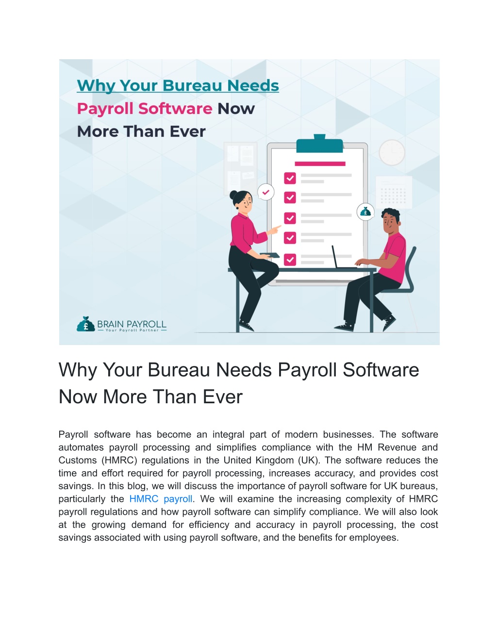 why your bureau needs payroll software now more l.w