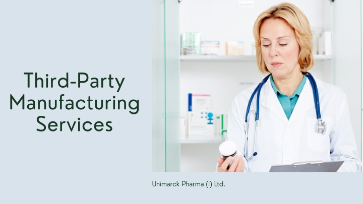 third party manufacturing services n.w