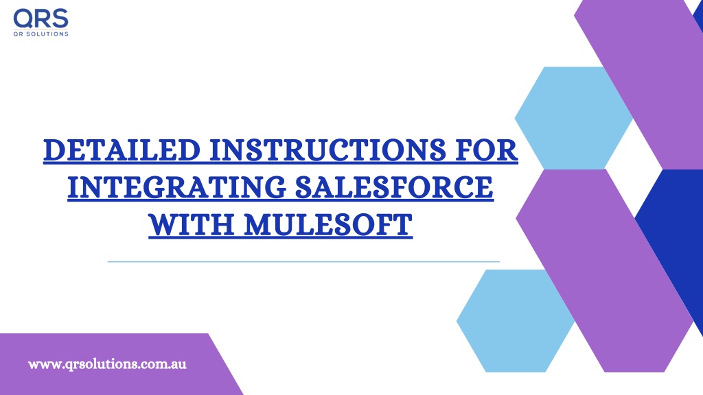 detailed instructions for integrating salesforce l.w
