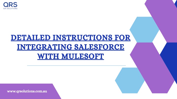 detailed instructions for integrating salesforce n.w