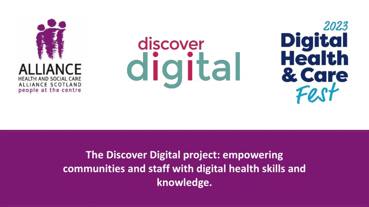 Empowering Communities with Discover Digital Project: A Guide to Digital Health and Wellbeing