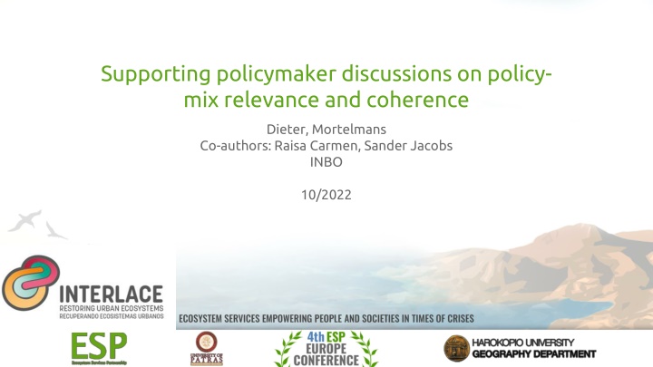 Enhancing Policy Coherence for Sustainable City Development