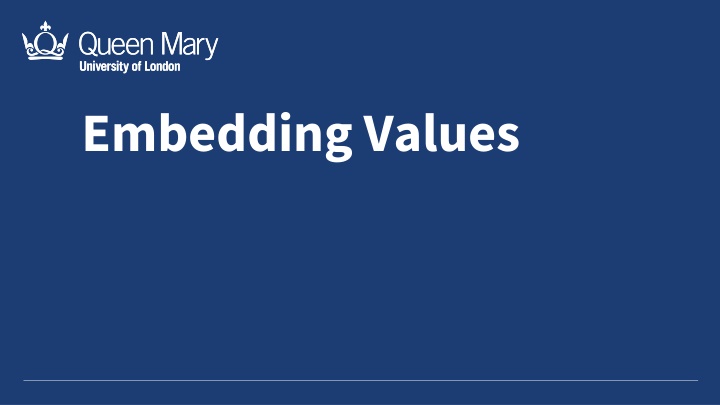 Implementing Our Values in Action Toolkit for Team Development